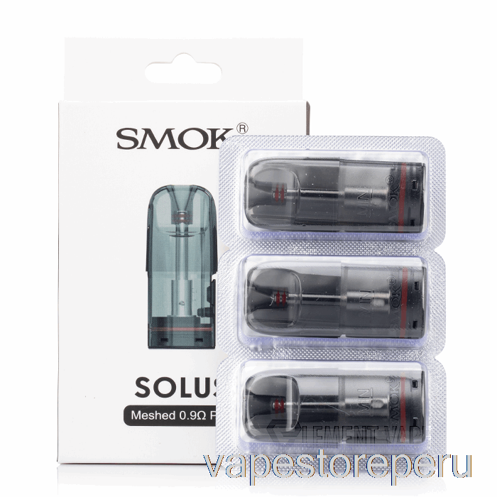 Vape Sin Nicotina Peru Smok Solus Vainas De Repuesto Vainas Malladas De 0.9ohm